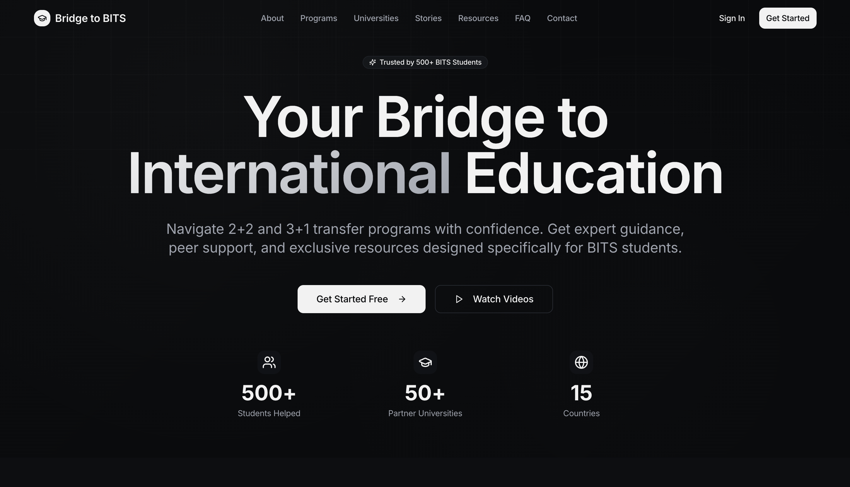 Bridge to BITS - Educational Platform